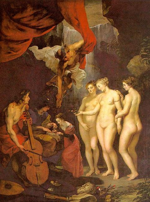 Peter Paul Rubens The Education of Marie de Medici Germany oil painting art